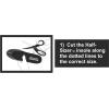 imageSloggers Cuttofit quotHalfSizerquot fit Adjusting Insole  Style 330BK  Black