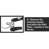 imageSloggers Cuttofit quotHalfSizerquot fit Adjusting Insole  Style 330BK  Black