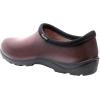 imageSloggers Original Waterproof Work Shoe for Men  Outdoor SlipOn Rain and Durable Garden Footwear Made in The USA with Premium Comfort Support Insole Leather Print Brown  Size 9Leather Print Brown