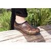 imageSloggers Original Waterproof Work Shoe for Men  Outdoor SlipOn Rain and Durable Garden Footwear Made in The USA with Premium Comfort Support Insole Leather Print Brown  Size 9Camo Print