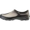 imageSloggers Original Waterproof Work Shoe for Men  Outdoor SlipOn Rain and Durable Garden Footwear Made in The USA with Premium Comfort Support Insole Leather Print Brown  Size 9Leather Print Black