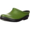 imageSloggers Waterproof Garden Clogs for Women  Traditional Garden Clogs with Premium Comfort Support Insole Black Size 6Cactus Green