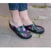 imageSloggers Waterproof Garden Clogs for Women  Traditional Garden Clogs with Premium Comfort Support Insole Deep Lake Blue Size 6Deep Lake Blue