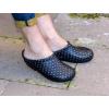 imageSloggers Waterproof Garden Clogs for Women  Traditional Garden Clogs with Premium Comfort Support Insole Deep Lake Blue Size 6Kiwi