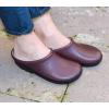imageSloggers Waterproof Garden Clogs for Women  Traditional Garden Clogs with Premium Comfort Support Insole Deep Lake Blue Size 6Kiwi
