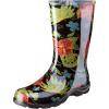 imageSloggers Womens Waterproof Rain and Garden Boot with Comfort Insole Midsummer Black Size 9 Style 5002BK09
