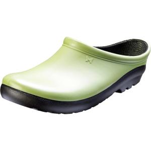imageSloggers Waterproof Garden Clogs for Women  Traditional Garden Clogs with Premium Comfort Support Insole Deep Lake Blue Size 6Kiwi