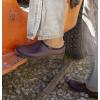 image:imageSloggers Original Waterproof Work Shoe for Men  Outdoor SlipOn Rain and Durable Garden Footwear Made in the USA with Premium Comfort Support InsoleLeather Print Brown
